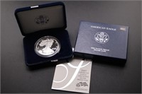 2007-W U.S. Silver Eagle - Box & COA