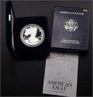 1997-P U.S. Silver Eagle - Box & COA