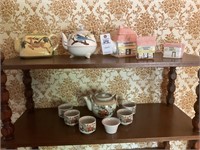 VTG Variety TeaPots; Ceramic Tea Set