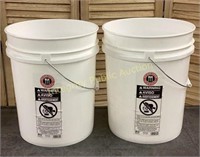 2pk Food Grade Containers 5gal