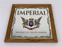 Imperial Whiskey Hiram Walker Bar Mirror
