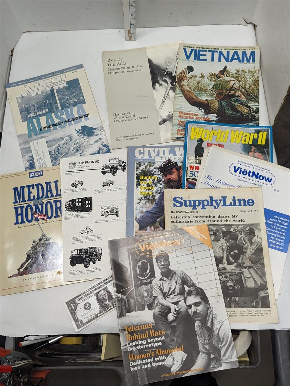 lot of war military marines magazines