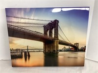 Brooklyn Bridge Print on Wrapped Canvas