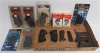 (12) Assorted pistol hand grips. Note some never