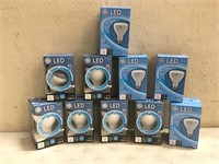 Qty of Unused LED Daylight 65w Bulbs