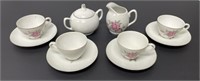 Japanese fine porcelain 1960’s teacup / saucer set