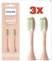 3x Philips One Champagne Brush Head 

2pk 3
