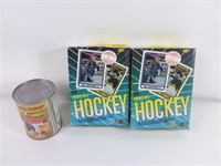 2 boîtes cartes hockey O-Pee-Chee 1990-91