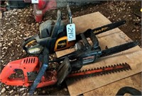 Chainsaws-Gas & Electric, Trimmer