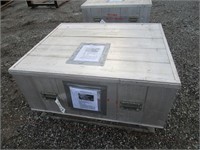 Metal Box with 80 Chain Tie Downs