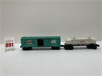 Lionel NYC and Rocket Fuel Train Cars