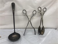 Early ladle and salad utensils