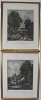 Two Prints after John Constable