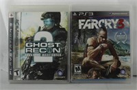 PS 3 GHOST RECON & FAR CRY 3