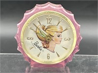 Vintage 1964 Barbie Windup Clock W Germany Mattel