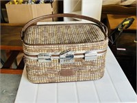 Skyway cosmetic case - fabric covered