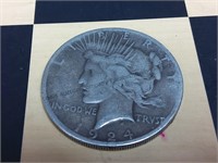 Peace dollar 1924