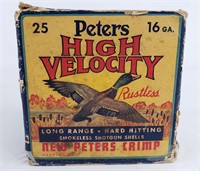 Peters High Velocity Smokeless Shotgun Shells