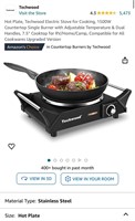 Hot Plate, Techwood Electric Stove for Cooking