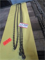 Chain 5/16", 22', 2 Hooks