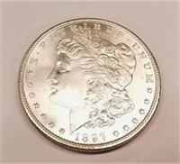 1897 Silver Dollar BU