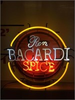 Ron Bacardi Spice Neon