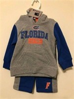 Florida Gators 2pc sweat suit infant Size 0-3M