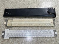 Post slide ruler / primatrig side ruler
