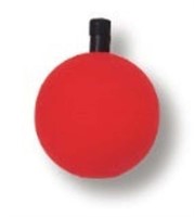 Betts Peg Foam Float Round Red 3.00in 25pc