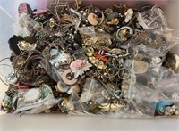 TUB OF JEWELRY