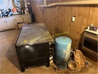 Desk, Pressure Tank, Scrap Metals -