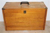 Primitive Wood Machinist Tool Box