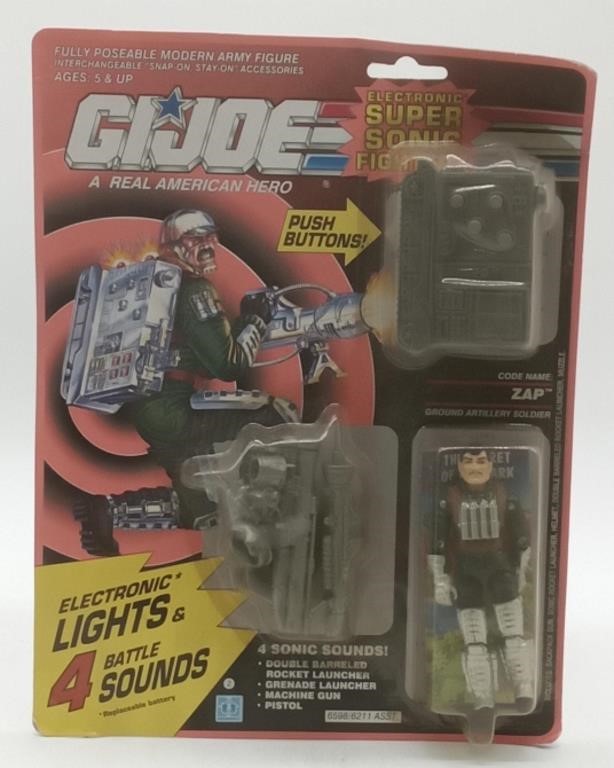 (J) G.I.Joe Electronic Super sonic fighters 1990