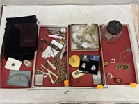 Jewelry, Knife, Misc Lot