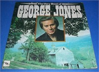 George Jones vinyl LP record