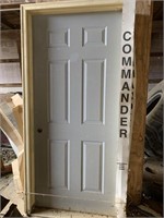 Commander Steel Entry Doors (2)  with Frames RH