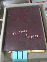 (3) The Fides Milton WI Yearbooks – 1953 1956