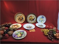 Napco, Anarco Collectible Plates / Art Fruit