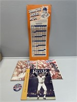 Detroit Tigers ‘84 World Series Magazines, Calen.