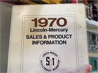 1970 Lincoln-Mercury Sales Guide Book for Dealers