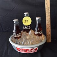 Coca Cola Water Fountain 8.5" x 8.5" x 6"