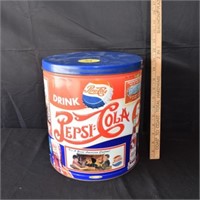 Pepsi-Cola 1993 VTG Retro Large Popcorn Tin