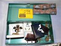 COSTUME JEWELRY, COIN PURSES, COMPACT