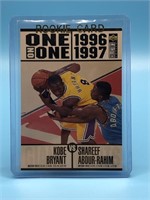 KOBE BRYANT 1996-1997 COLLECTOR'S CHOICE ONE ON