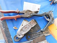 SCRAPERS, PVC CUTTER, TIN SNIPS