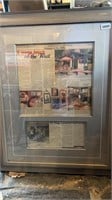 Framed Elk Ridge News History, 24" x 30"