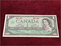 1867-1967 BC-45a Canada No Serial # Banknote