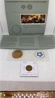 1909 wheat penny & 1976 Bicentennial 1st day Cover