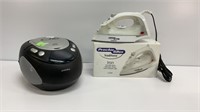 Compact disc CD player & new Proctor Silex fine