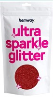 Hemway ULTRA SPARKLE Glitter Red 100g / 0.35oz